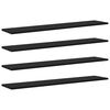 vidaXL Regalbrett 3 Ebenen 4 stk. 100 x 20 x 1.5 cm Holzwerkstoff