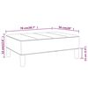 vidaXL Fu&szlig;hocker Gr&uuml;n 78x56x32 cm Stoff
