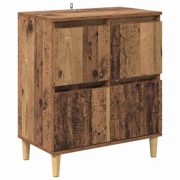 vidaXL Sideboard Altholz 60 x 35 x 70 cm Holzwerkstoff