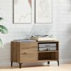 vidaXL Plattenschrank Artisan-Eiche 84,5x38x48 cm Holzwerkstoff