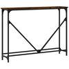 vidaXL Konsolentisch R&auml;uchereiche 102x22,5x75 cm Holzwerkstoff