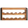 vidaXL Weinregal Braun 100 x 45 x 33 cm Massivholz Akazie