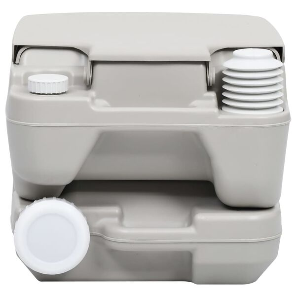 vidaXL Tragbare Camping-Toilette mit Wasserbeh&auml;lter