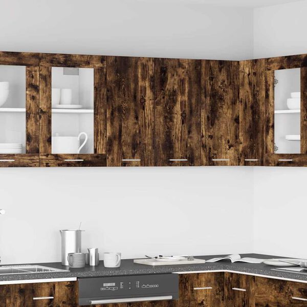vidaXL H&auml;ngeschrank Lyon R&auml;uchereiche 60x31x60 cm Holzwerkstoff