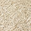 vidaXL Shaggy-Teppich Hochflor Beige 100x200 cm 50 mm