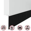 vidaXL Selbstklebende T&uuml;rb&uuml;rstendichtungen 2 pcs Wei&szlig; 100 cm