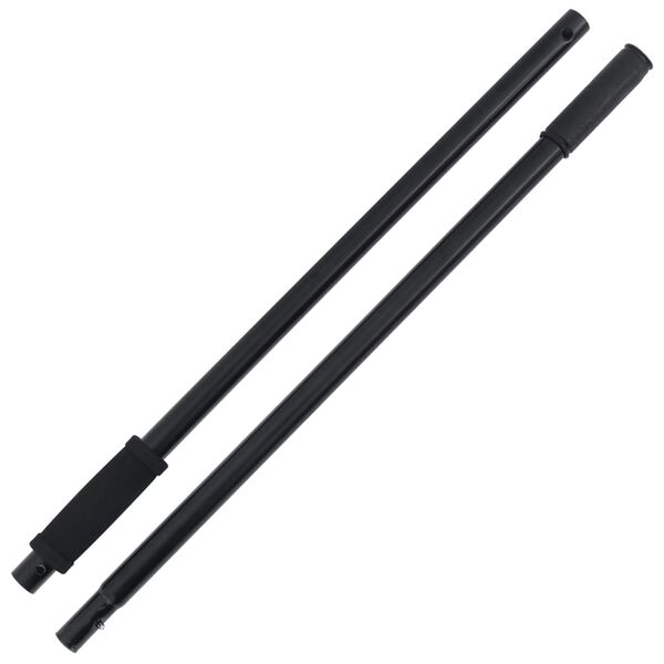 vidaXL Heugabel mit 14 Zinken Schwarz Stahl