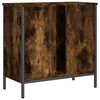 vidaXL Waschbeckenunterschrank R&auml;uchereiche 60x30x60 cm Holzwerkstoff