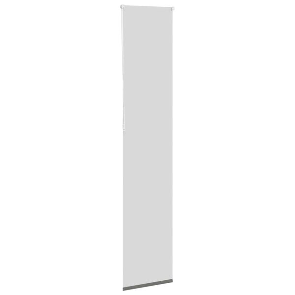 vidaXL Verdunkelungsrollo Grau 60x210 cm Stoffbreite 55,7 cm Polyester