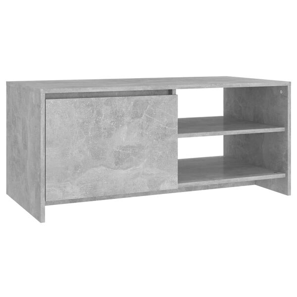 vidaXL Couchtisch Betongrau 102x50x45 cm Holzwerkstoff