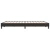 vidaXL Boxspringbett ohne Matratze Schwarz 160x220 cm Samt