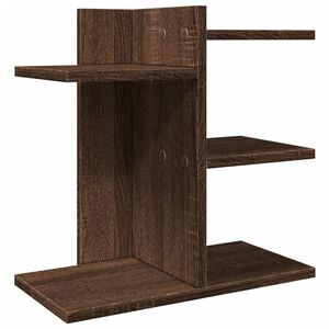 vidaXL Schreibtisch-Organizer Eichen-Optik 42x21,5x42 cm Holzwerkstoff