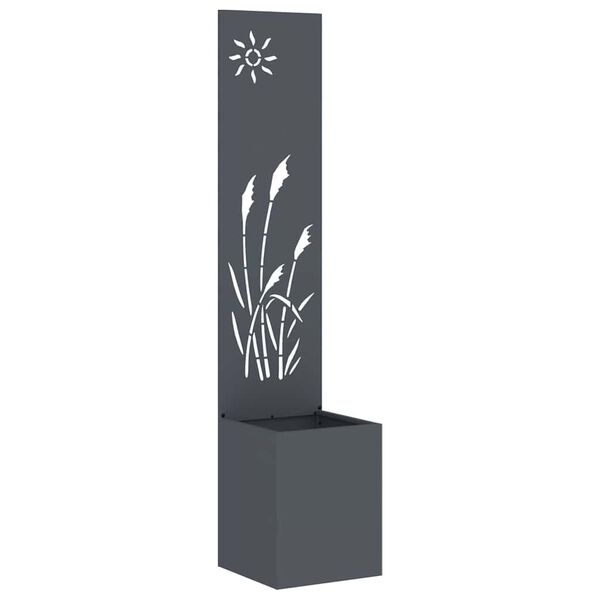 vidaXL Garten Sichtschutz-Leinwand Anthrazit 50 x 32 x 150 cm