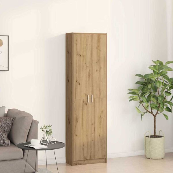 vidaXL Kleiderschrank Artisan-Eiche 55 x 25 x 189 cm Holzwerkstoff