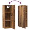 vidaXL TV-Schrankset Wandmontiert 6 pcs Altholz Holzwerkstoff