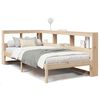 vidaXL Massivholzbett mit Regal ohne Matratze 100x200 cm Kiefer