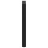vidaXL Bartischbeine U-Form 2 Stk. Schwarz 60x(90-91) cm Stahl