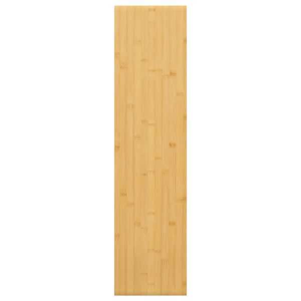 vidaXL Wandregal 80x20x4 cm Bambus