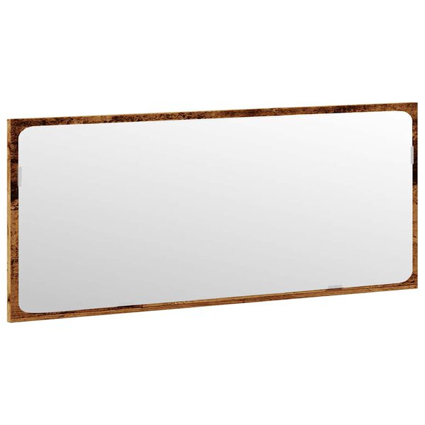 vidaXL 4-tlg. Badm&ouml;bel-Set Altholz-Optik Holzwerkstoff