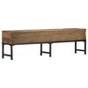 vidaXL Sitzbank 160 cm Altholz Massiv