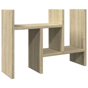 vidaXL Schreibtisch Organizer Sonoma-Eiche 34,5 x 15,5 x 35,5 cm