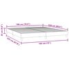 vidaXL Bettgestell ohne Matratze Rosa 180x220 cm Samt