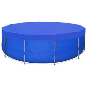 vidaXL Poolabdeckung PE Rund 460 cm 90 g/m&sup2;