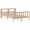 vidaXL Massivholzbett ohne Matratze 140x190 cm Kiefernholz