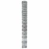 vidaXL Feldzaun Silber 25 x 1,2 m Verzinkter Stahl