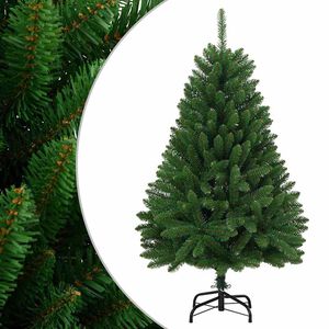 vidaXL K&uuml;nstlicher Weihnachtsbaum Klappbar mit St&auml;nder Gr&uuml;n 120 cm