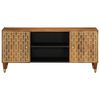 vidaXL TV-Schrank 105x33x46 cm Massivholz Mango