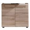 Trendteam Waschbeckenunterschrank Malea San Remo Eichen-Optik