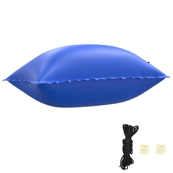 vidaXL Winter Pool Kissen Blau 380 x 180 x 140 cm PVC