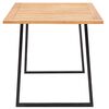 vidaXL 7-tlg. Garten-Essgruppe Poly Rattan und Akazienholz Grau