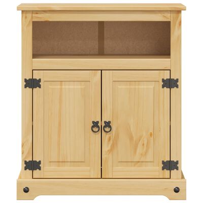 vidaXL Badschrank Corona 70x33x80 cm Massivholz Kiefer