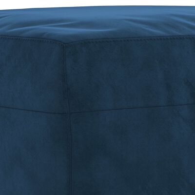 vidaXL Sitzbank Blau 70x35x41 cm Samt