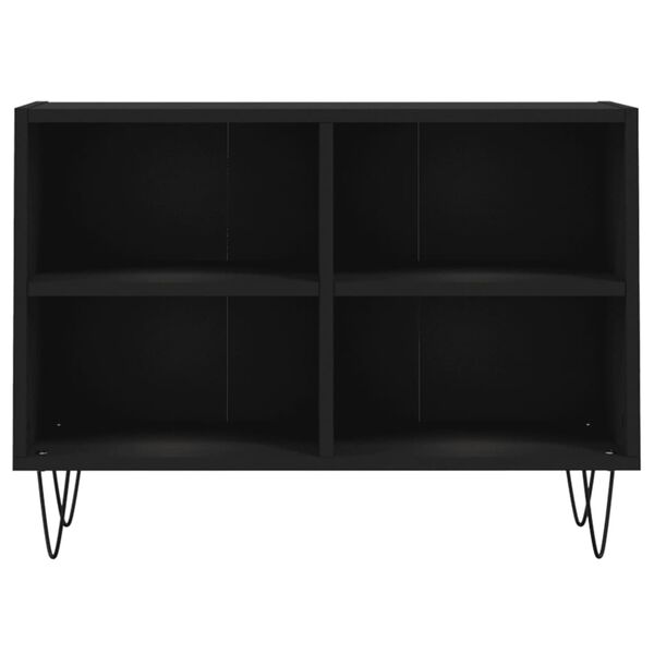 vidaXL TV-Schrank Schwarz 69,5x30x50 cm Holzwerkstoff