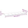 vidaXL Gartenbank-Auflage Blau&Wei&szlig; Gestreift 150x50x4cm Oxford-Gewebe