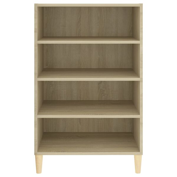vidaXL Sideboard Sonoma-Eiche 57x35x90 cm Holzwerkstoff