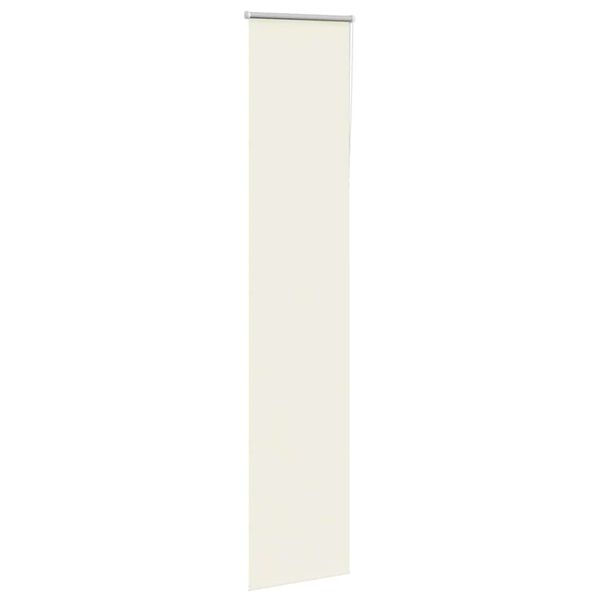 vidaXL Verdunkelungsrollo Cremewei&szlig; 40x210cm Stoffbreite 35,7 cm