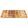vidaXL Tischplatte 90x80x3,8 cm Rechteckig Raues Massivholz Mango