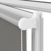 vidaXL Verdunkelungsrollo Grau 120x230cm Stoffbreite 116,6cm Polyester
