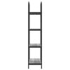 vidaXL B&uuml;cherregal Graues Sonoma 60 x 30 x 146 cm Holzwerkstoff
