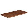 vidaXL Tischplatte 110x60x3,8 cm Rechteckig Altholz Massiv