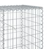 vidaXL Gabione mit Deckel 1000x50x100 cm Verzinktes Eisen
