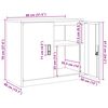 vidaXL Aufbewahrungsschrank Rosa 80 x 40 x 70 cm Stahl