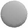 vidaXL Sitzkissen 2 pcs Wolkengrau &Oslash;50 x 19 cm Stoff