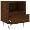 vidaXL Nachttische 2 Stk. Braun Eichen-Optik 40x35x50 cm Holzwerkstoff