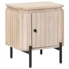 vidaXL Handgefertigter Nachttisch Wei&szlig; 40 x 30 x 45 cm