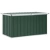 vidaXL Garten-Aufbewahrungsbox Gr&uuml;n 129 x 67 x 65 cm